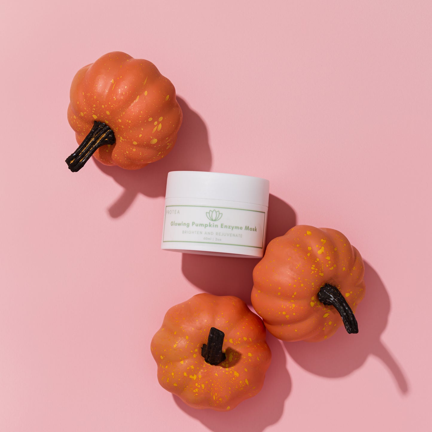 Glowing Pumpkin Enzyme Mask